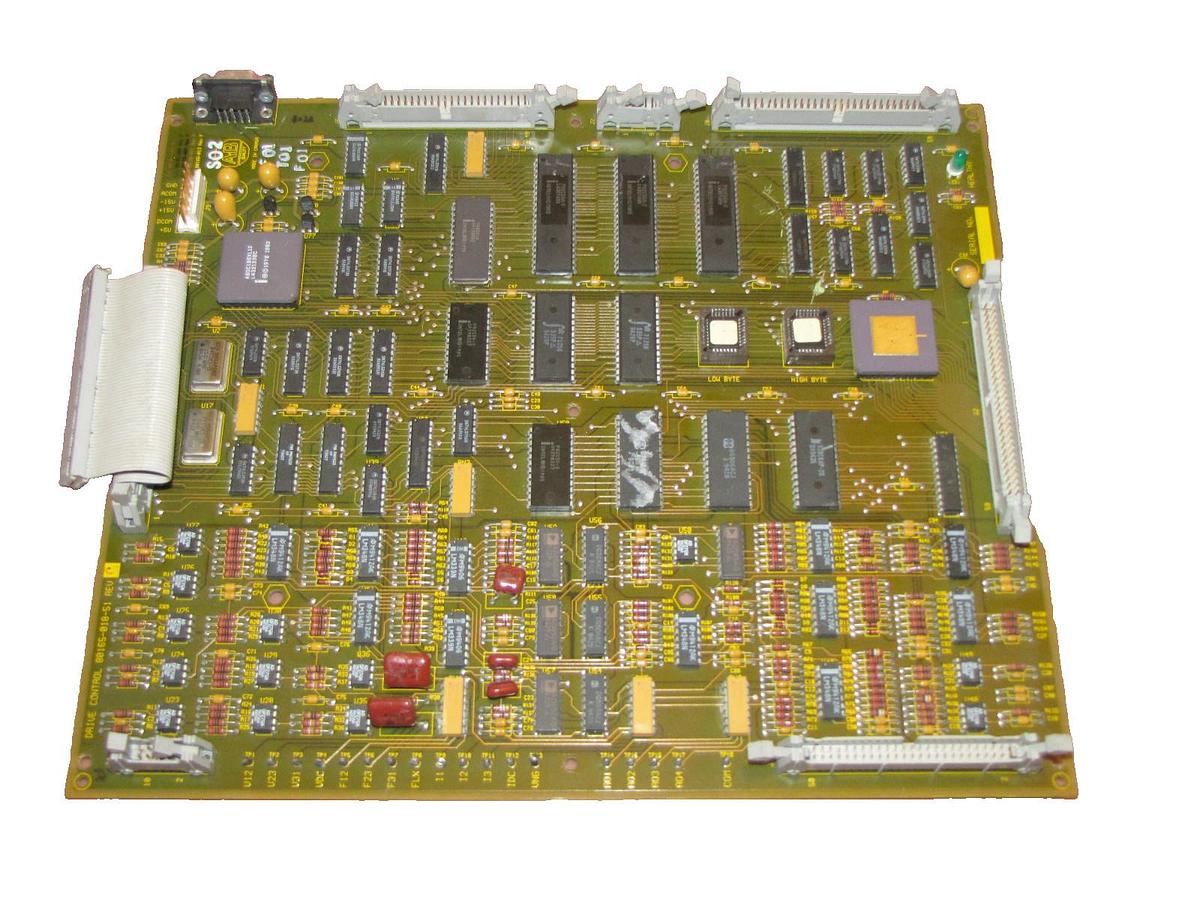 Used ALLEN BRADLEY AB CIRCUIT BOARD CARD 80165-018-51 8016501851 REV. G