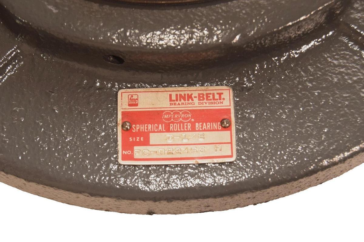 (NEW) LINK-BELT FC-B22456H FC-B22456-0 , 3-1/2" Flanged Spherical Roller Bearing