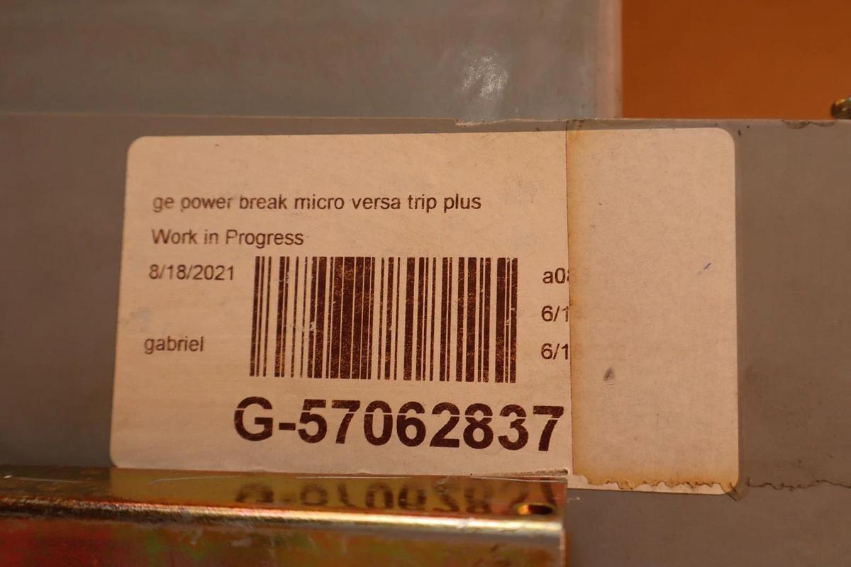 Used GE Power Break Disconnect 1600 Amp 1600A TP1616TTR Plug TR16B1600 C216LSI