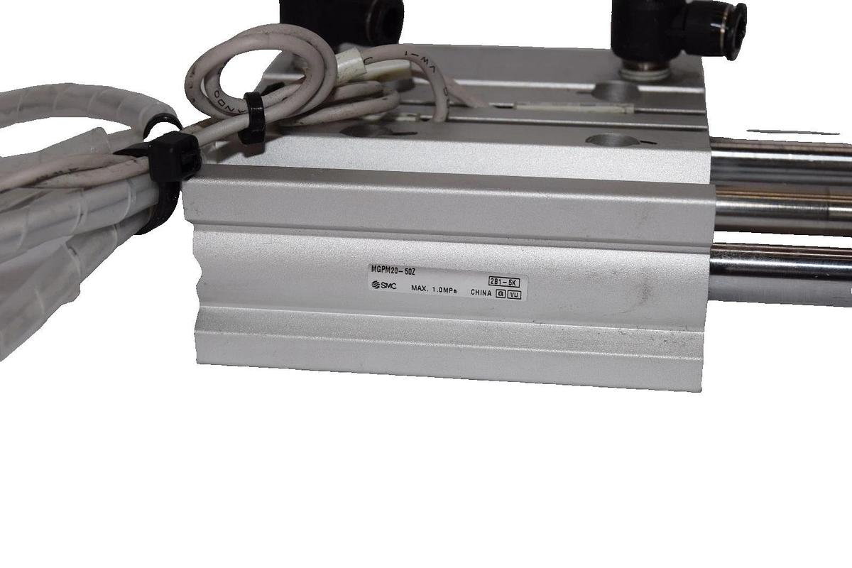 Used SMC MGPM20-50Z 1.0MPa Linear Slide