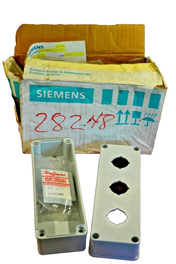 SIEMENS PUSHBUTTON STATION P30EMS03X 30MM 3 UNIT NEW