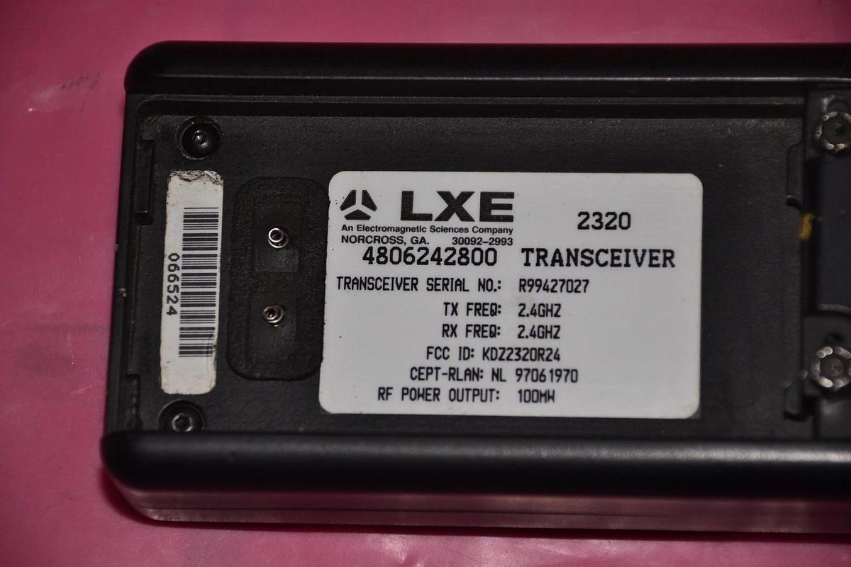 Used LXE PORTABLE HAND HELD COMPUTER 2320 TERMINAL