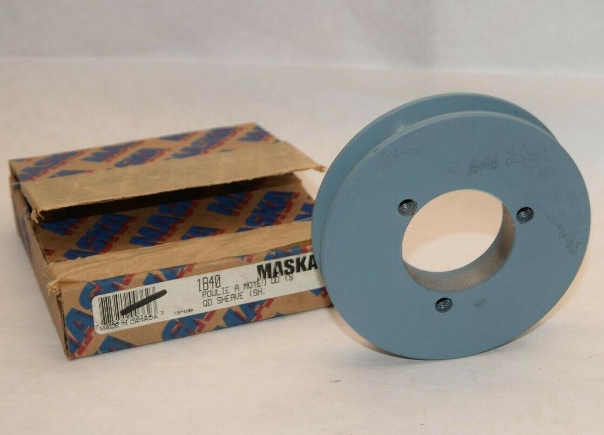 (NEW) MASKA 1B40 QD (SH) Bushing Sheave