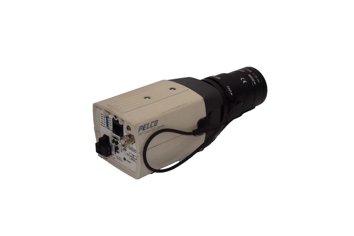 Used Pelco CC3710UH-6 Color Camera With 2.8-12mm F1.8 Lens