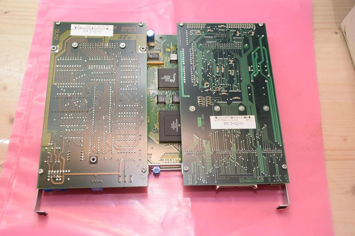 Used INDRAMAT CONTROL BOARD BGR PLC 08-00 / CLT01-FW