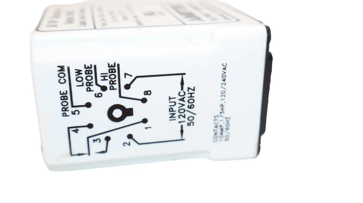 Used B/W Controls Liquid Level Cotrol Relay 5400-C-L1 Series 5400 120Vac