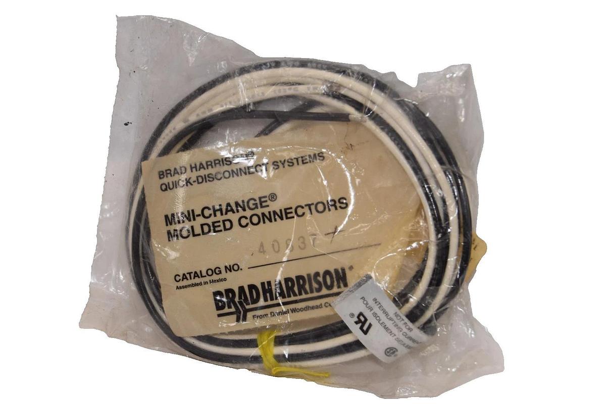 Brad Harrison 40837+ , 40837 Mini-Change Molded Connectors (New)