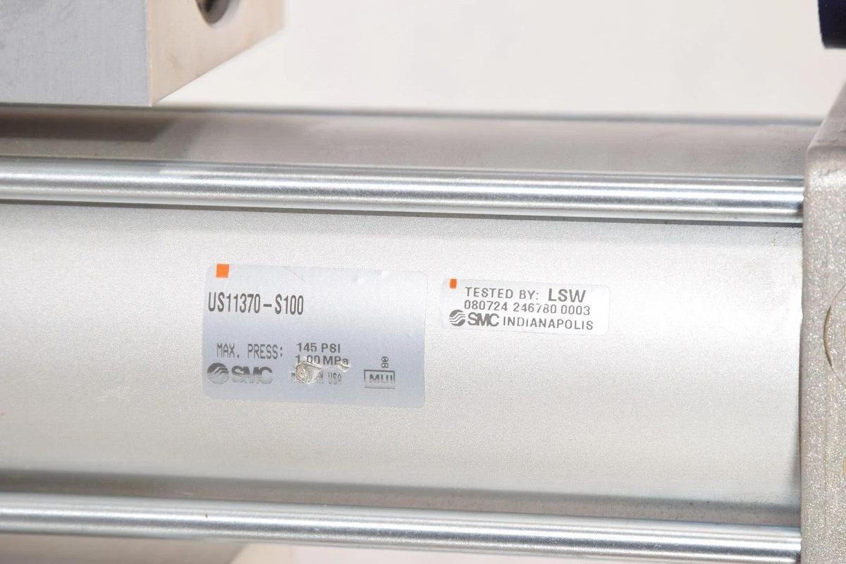 (NEW) SMC US11370-S100 US11370S100 145psi 1.00MPa Tie Rod Cylinder