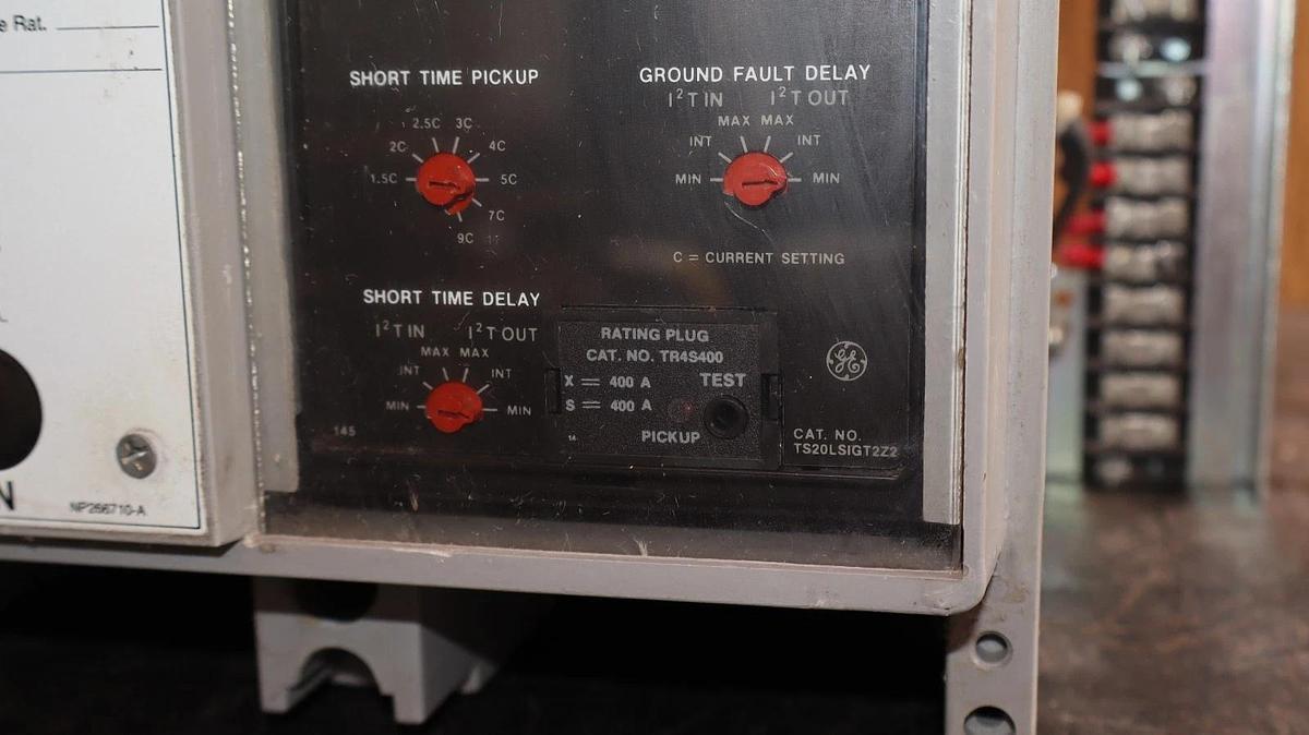 Refurbished GE General Electric Power Break Breaker 400A Amp TP84SSZE1 TR4S400 GF