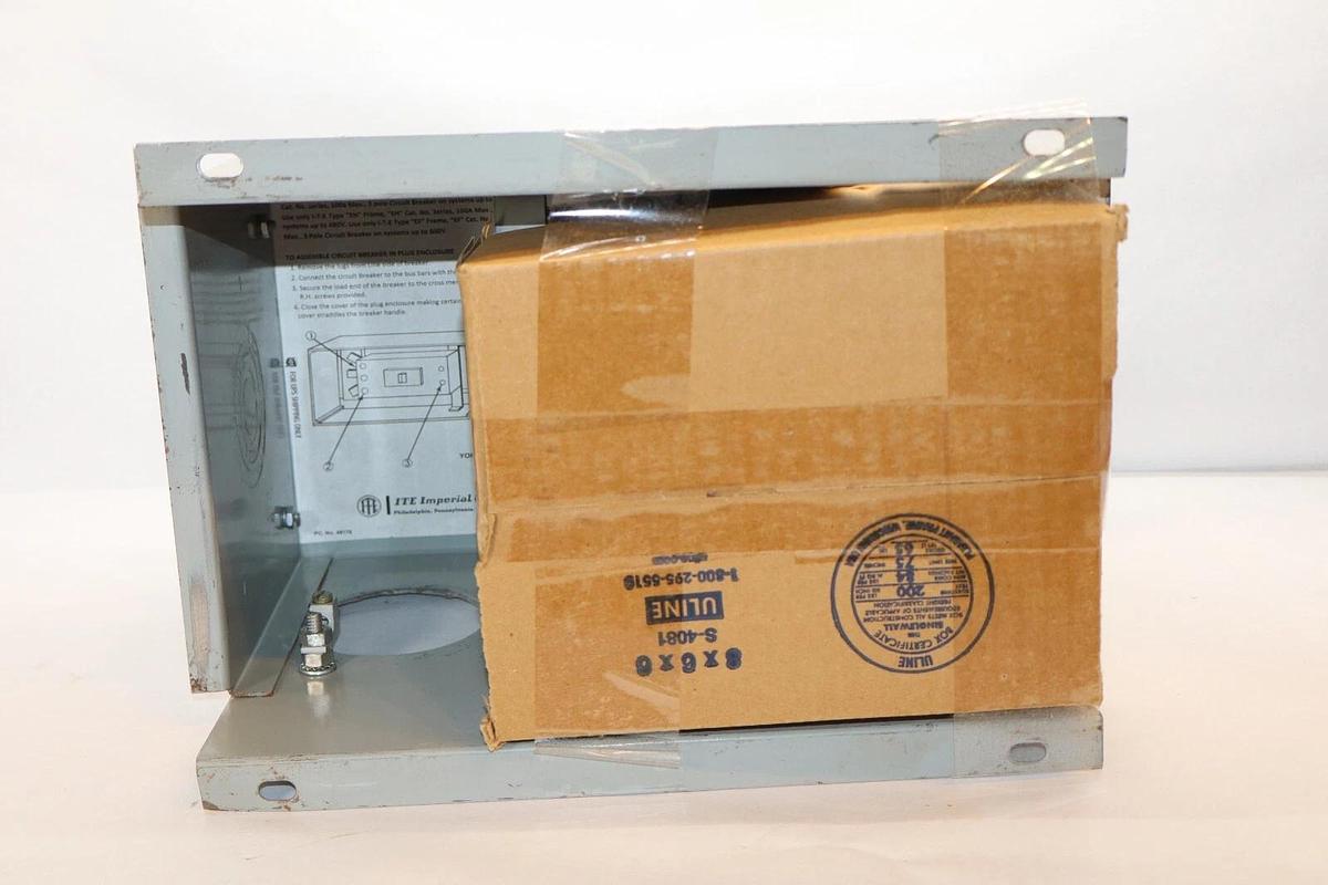 Siemens ITE 100A Busway Plug Plug-In BDEHR100 BDEH4060UR 3ph 4W 600v *REFURB*