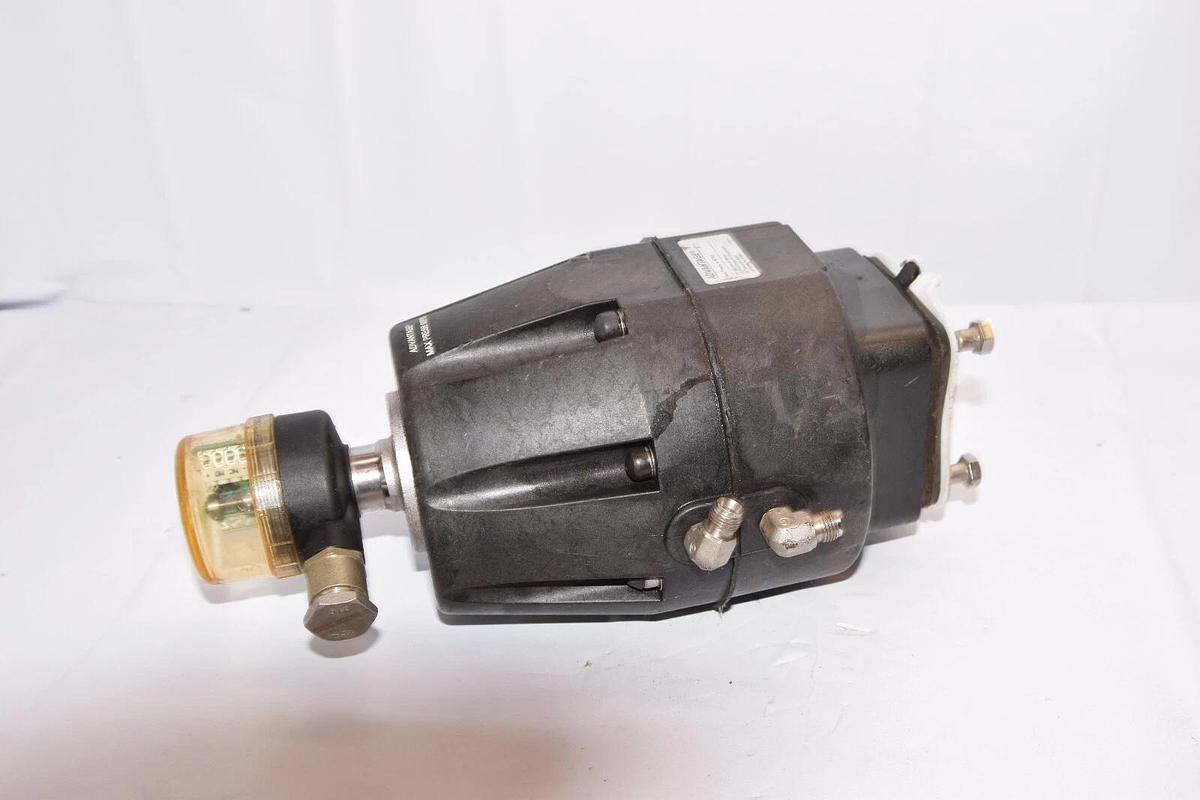 Used ADVANTAGE Max 90psi Spring-To-Open Actuator With ITT IP66 Mechanical Switch