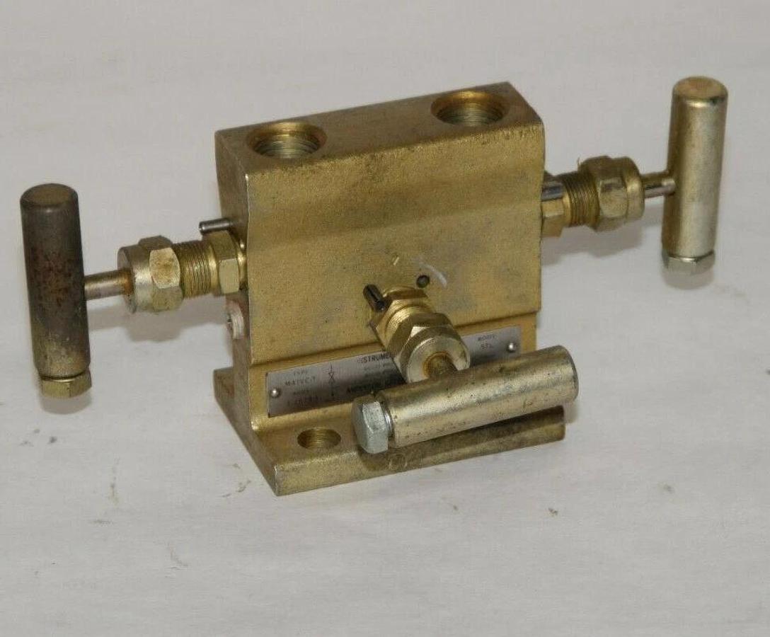 (NEW) ANDERSON GREENWOOD M4TVC-T 2-2579-1 Instrument Manifold Valve