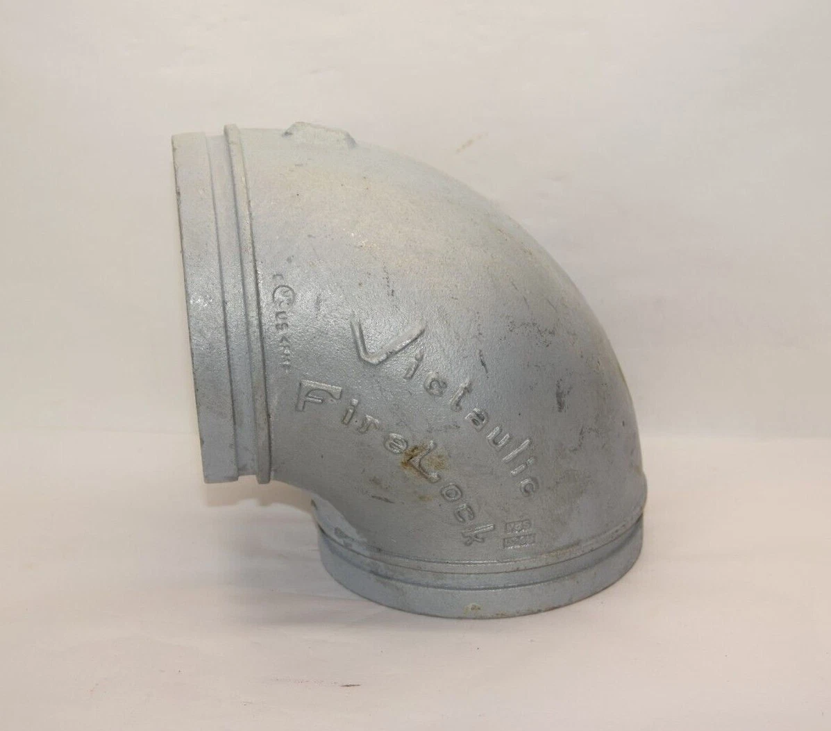 VICTAULIC 6" 6/168.3 001 Firelock Grooved Galvanized 90° 90 Degree Elbow (NEW)