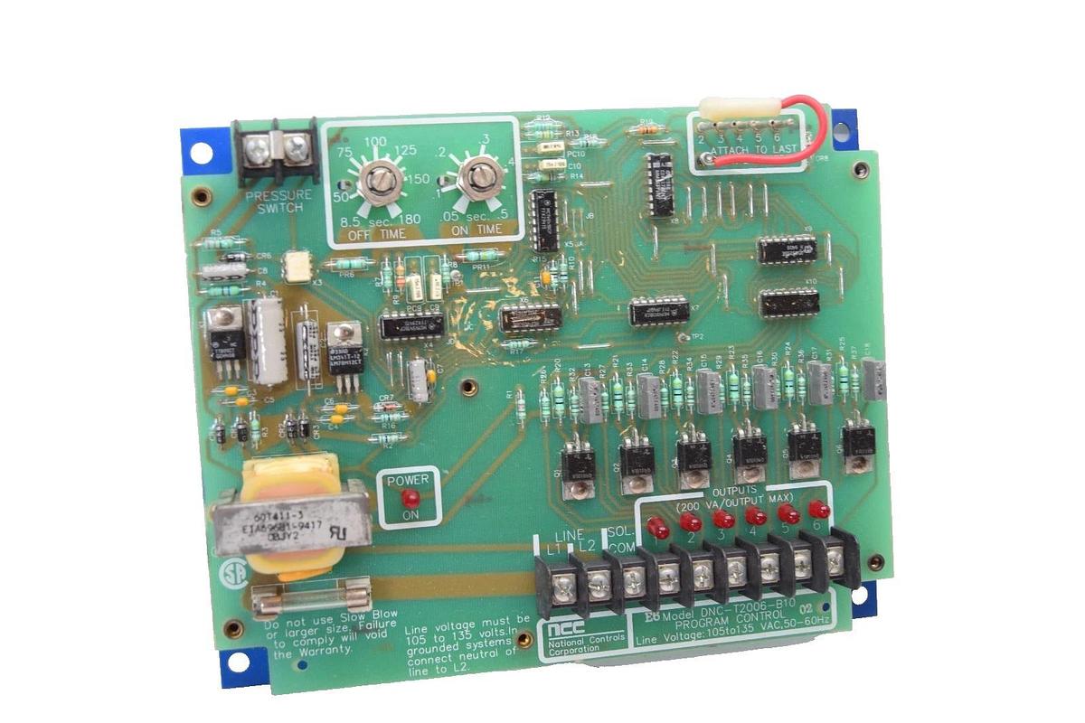 Used NCC Program Control Board Card DNC-T2006-B10 DNCT2006B10