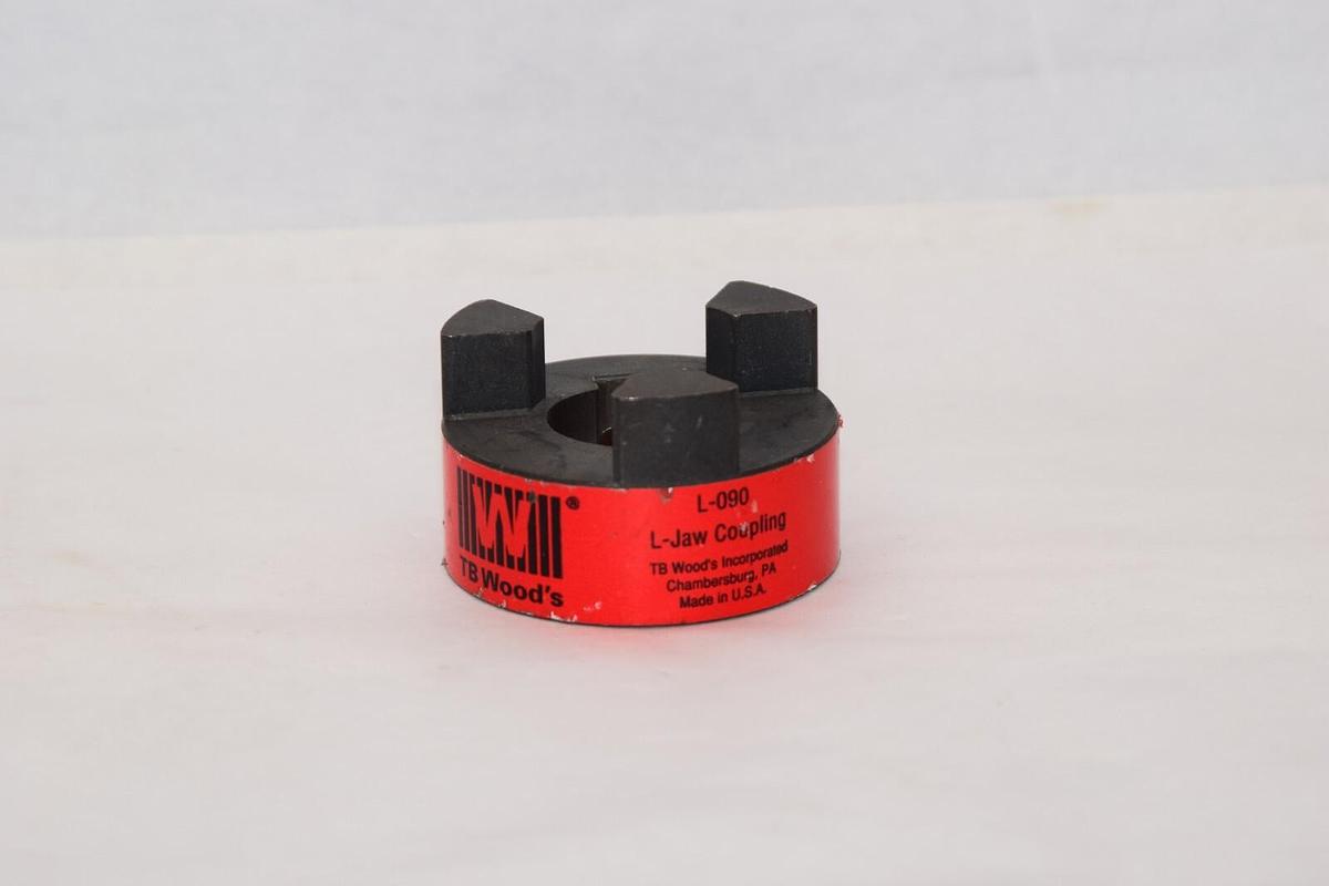 (NEW) TB WOODS L-090 L0901 1" Bore L-Jaw Coupling USA