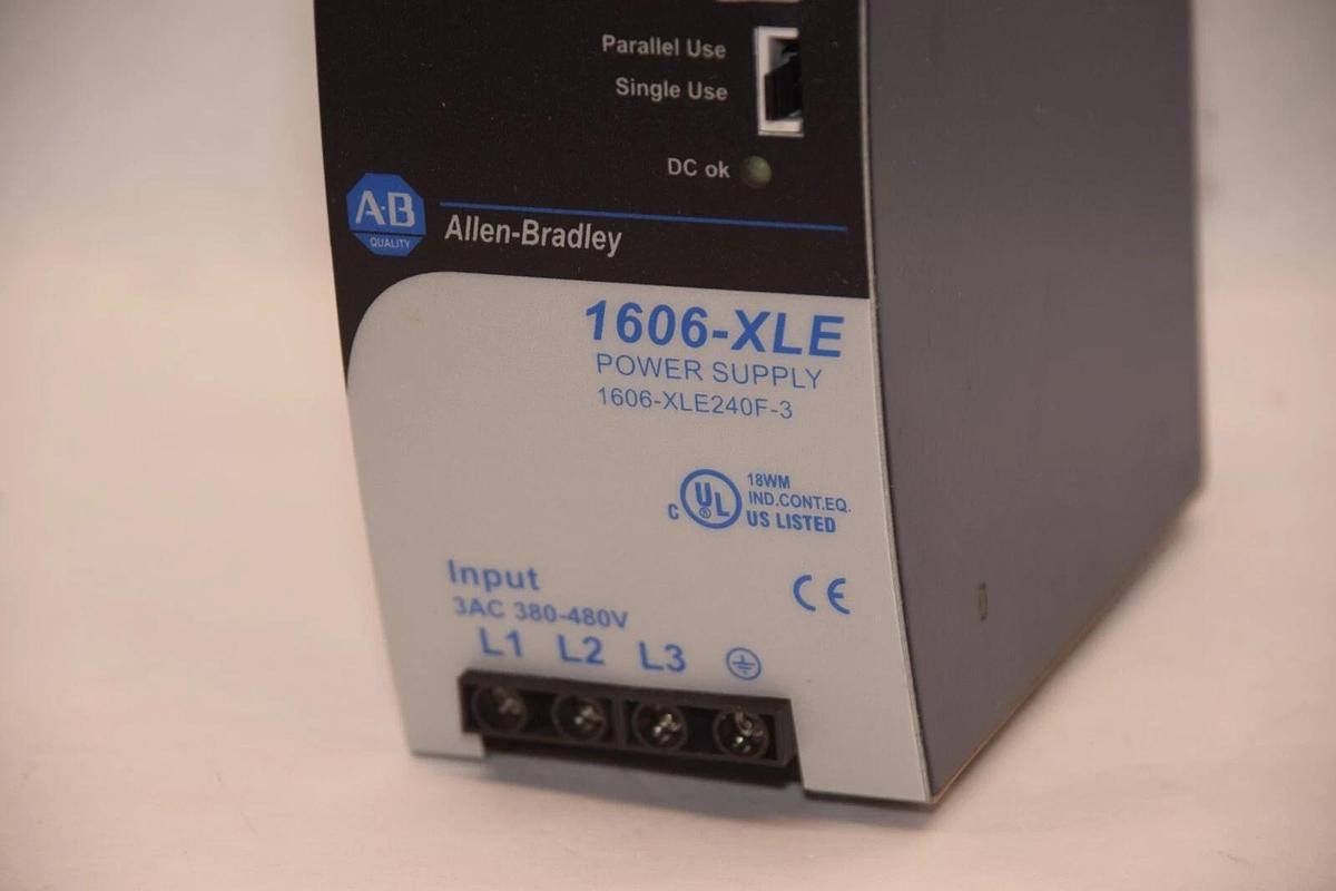 Used ALLEN BRADLEY 1606-XLE240F-3 Series A Power Supply