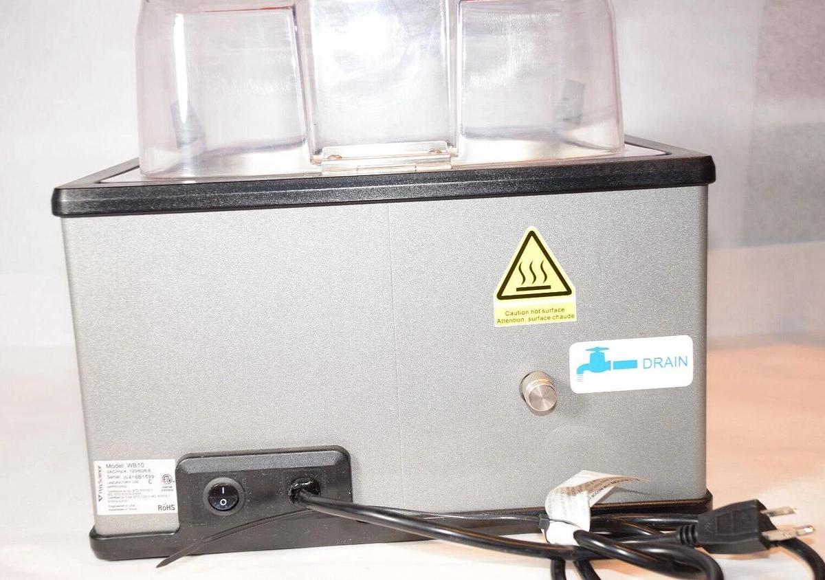 Used PolyScience WB10 10L 10 Liter General Purpose Digital Water Bath 120VAC 8.6A Lid