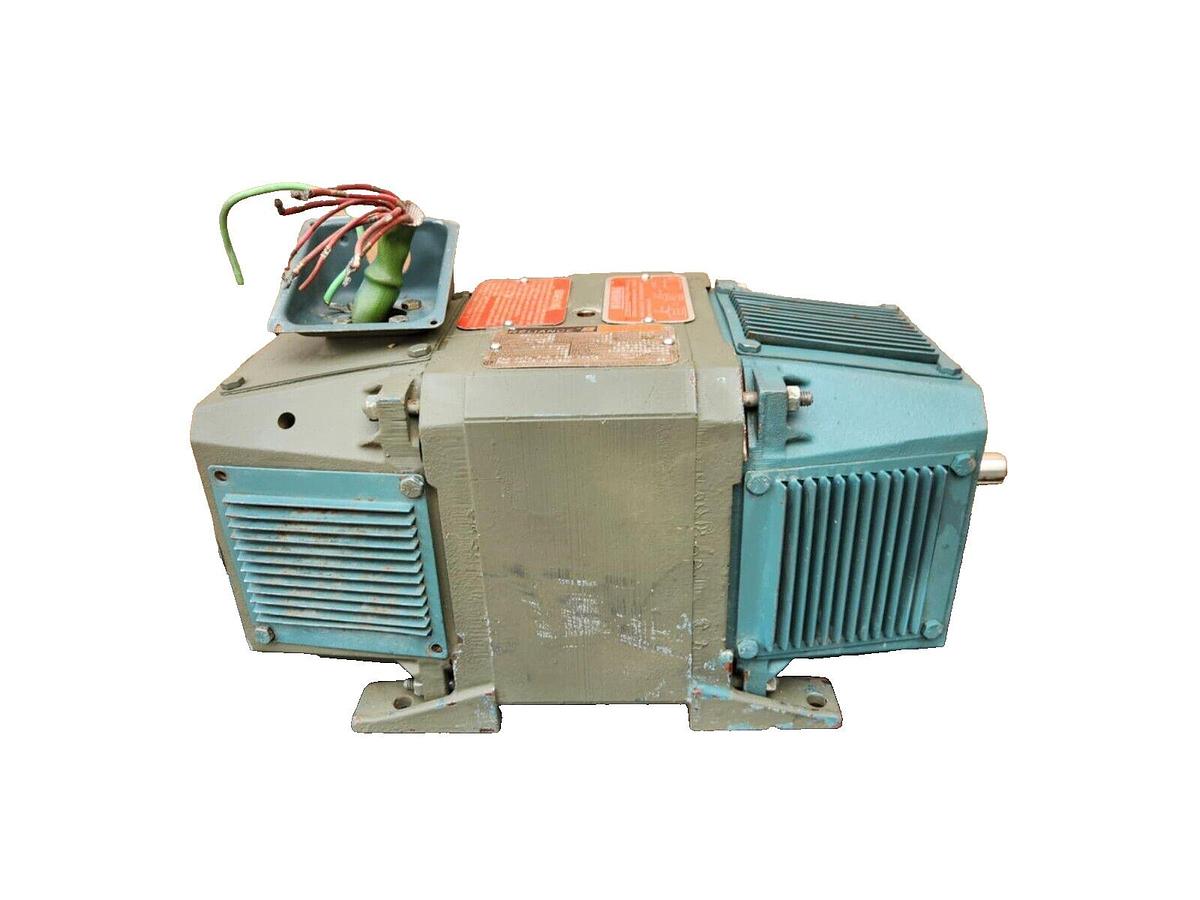 Used Reliance RPM III DC Motor DC0189ATY 3hp 3 hp 1750rpm 180v  cont