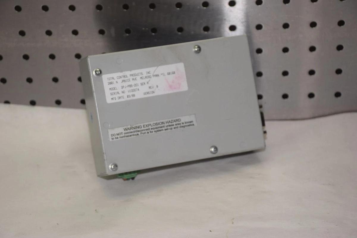 Used TOTAL CONTROL PRODUCTS QPJ-PBS-201 QPJPBS201 SER A COMMUNICATION MODULE