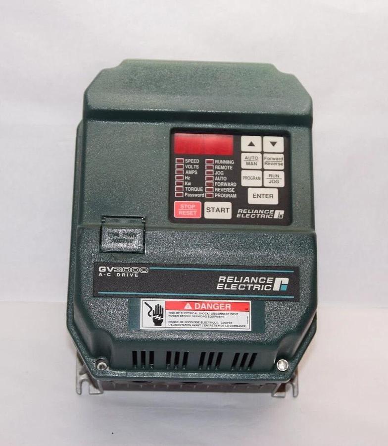 Used RELIANCE ELECTRIC AC Drive GV3000 3V4150 3hp 3 hp 380/460v 3ph 2.2kw 2.2 kw
