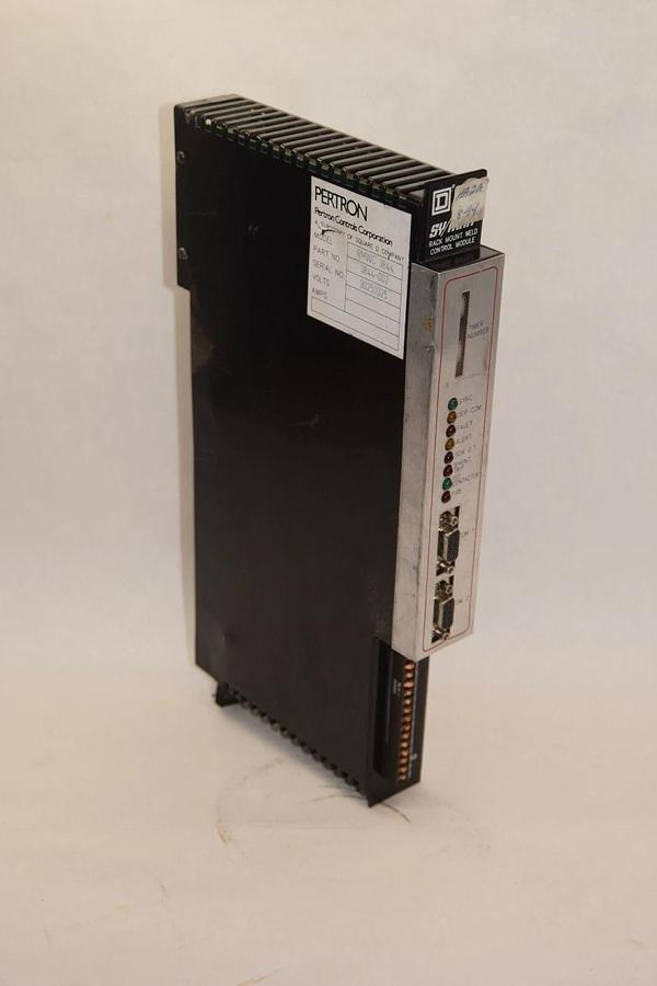 Used SQUARE D PERTRON SY/MAX RMWC 3844 Rack Mount Weld Controller 3844-002 8994 sys80