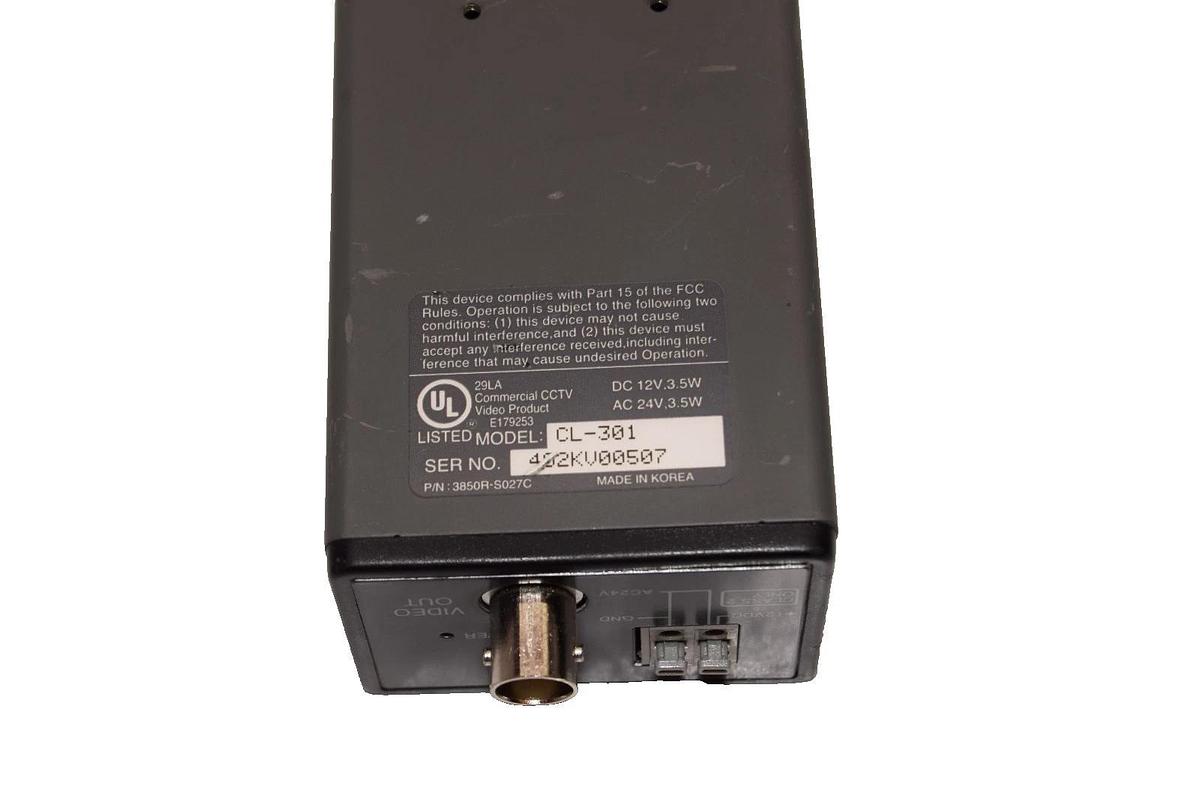 Used Ganz CL-301 , CL301 3.5W 24Vac Security Camera