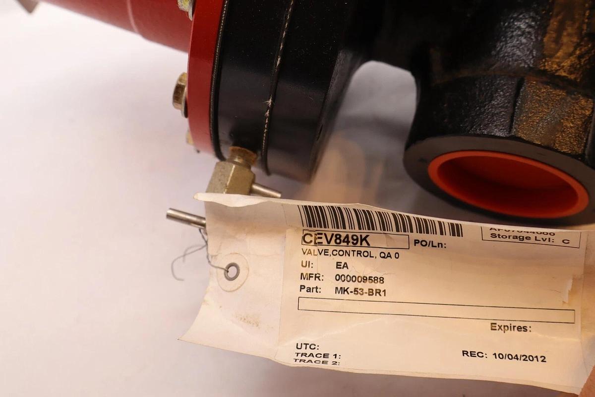 (NEW) JORDAN VALVE 53-BR1 , MK-53-BR1 Size 2 300psi Control Valve W/Regulator