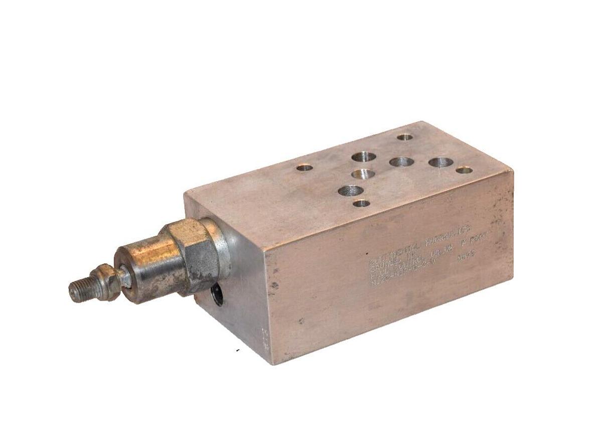Used CONTINENTAL HYDRAULICS N12S-NIP-G-S-D Flow Control Valve