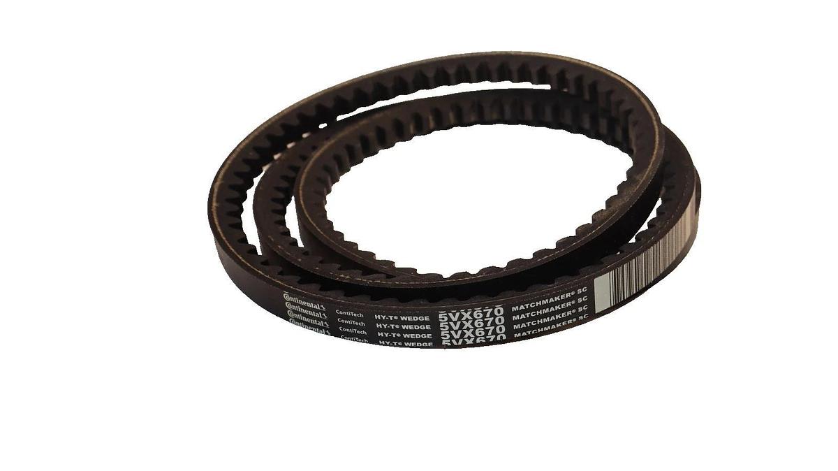 Continental Cogged V-Belt Belt 5VX670 HY-T ContiTech Matchmaker (New)