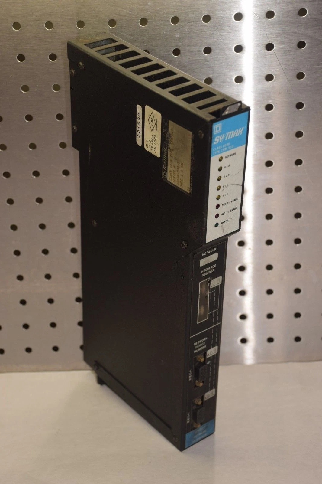 Used SQUARE D SY/MAX 8030 CRM-510 SERIES H INTERFACE MODULE