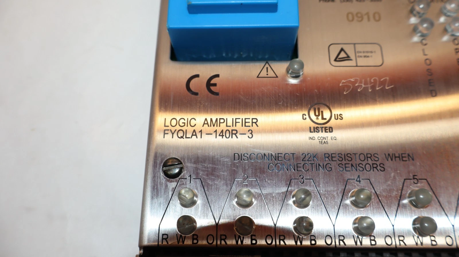 Used Pepperl + Fuchs FYQLA1-140R-3 , FYQLA1140R3 Logic Amplifier