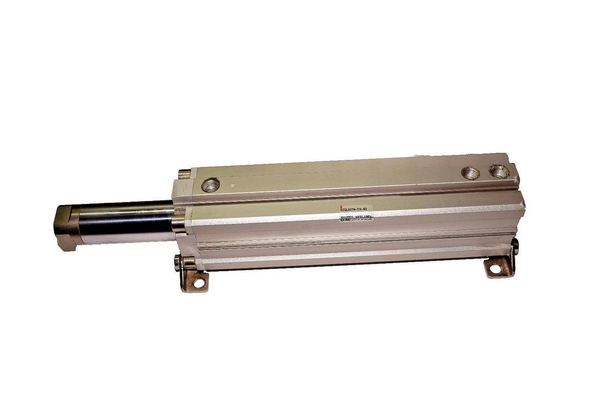 Used SMC RZQL50TN-175-80 RZQL50TN17580 145psi 1-3/8" 4" STROKE AIR CYLINDER