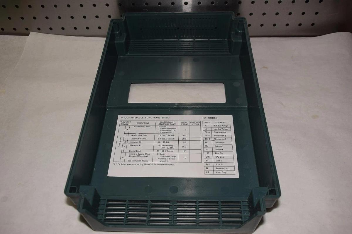 Used Reliance Electric GP-2000 Front Cover  9-1/2" X 15-1/2" GP2000 ( from 2GU41001 )