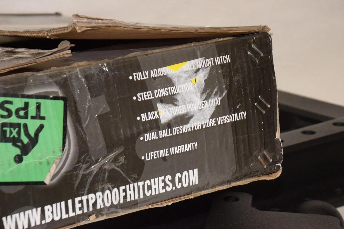 BulletProof Hitches Hitch  2.5" Heavy Duty 22,000lb 16" Drop/Rise Steel (NOS)