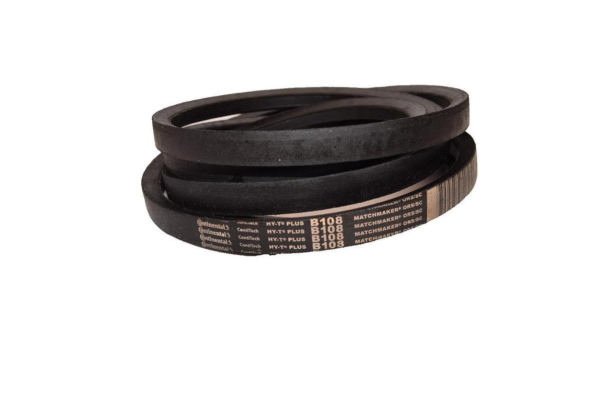 Continental B108 Matchmaker V-Belt ConiTech HY-T Plus B-108 Vbelt (New)