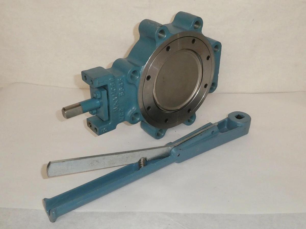 (NEW) CAMERON B5113-02-S02-11/HL 6" Butterfly Valve Carbon Steel