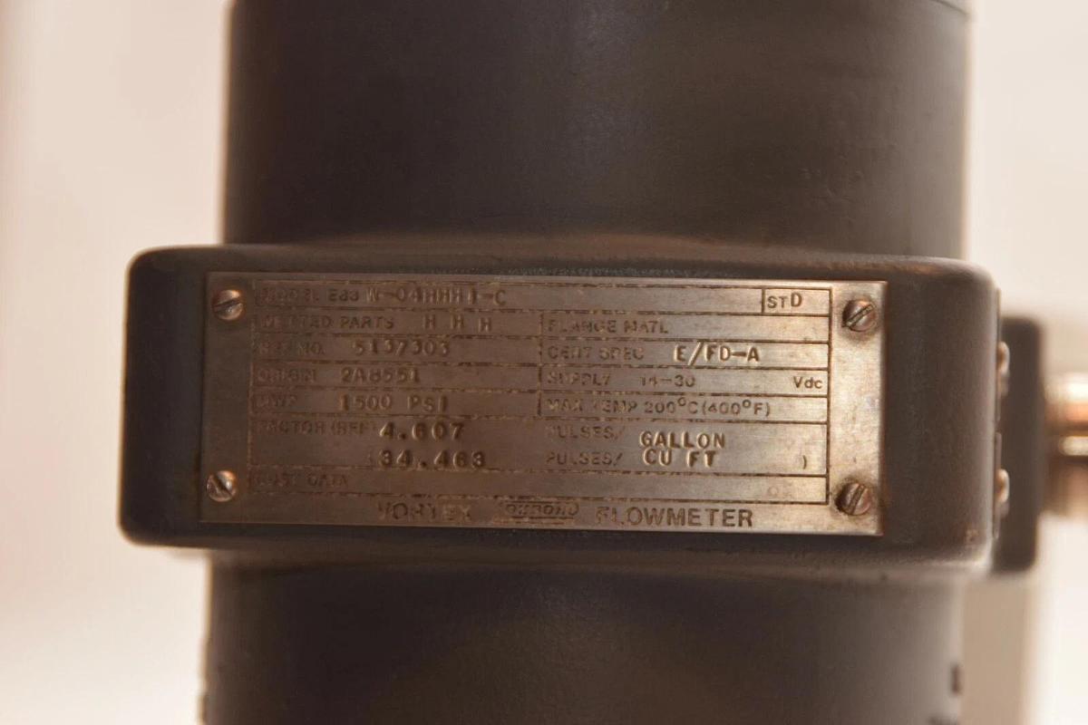 (NEW) FOXBORO E83 E83W-04HHHIC E83 W-04HHH I-C 1500psi 14-30V Vortex Flow Meter