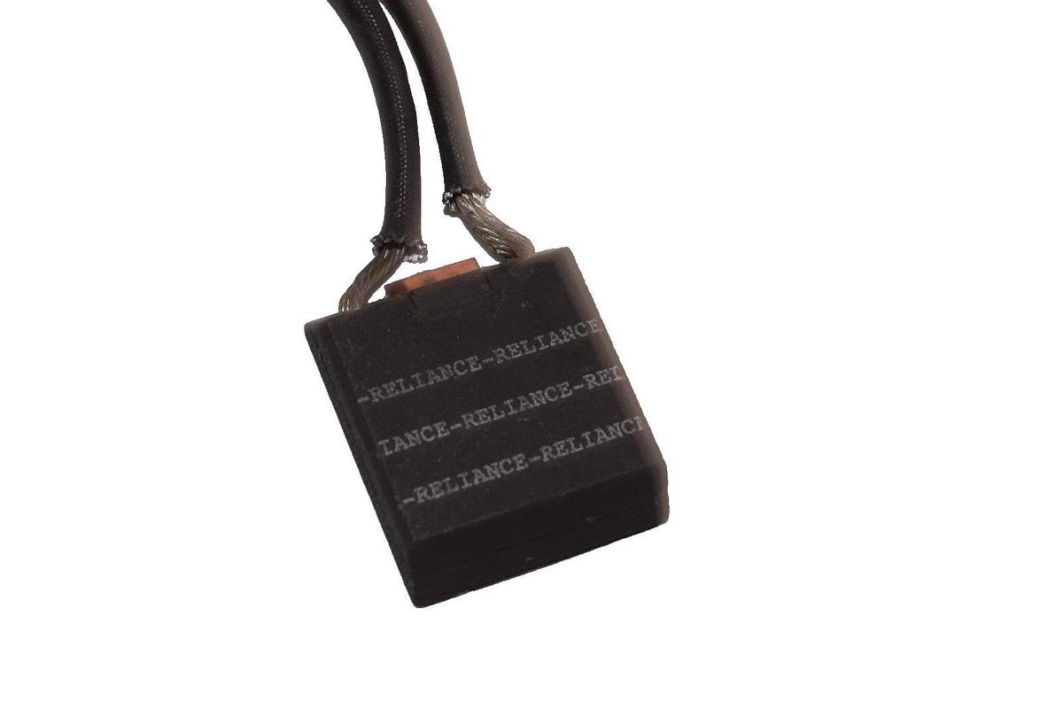 Reliance RE44-AT , 1-1/2" x 1-1/4" x 3/8" Carbon Motor Brush  (New - Lot of 2)