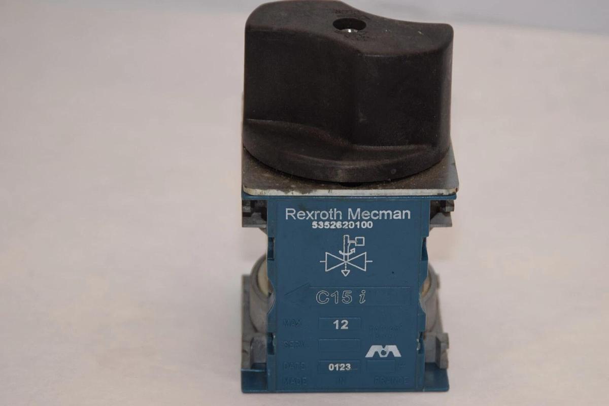 Used REXROTH 5352620100 Bistable 3-Way Valve