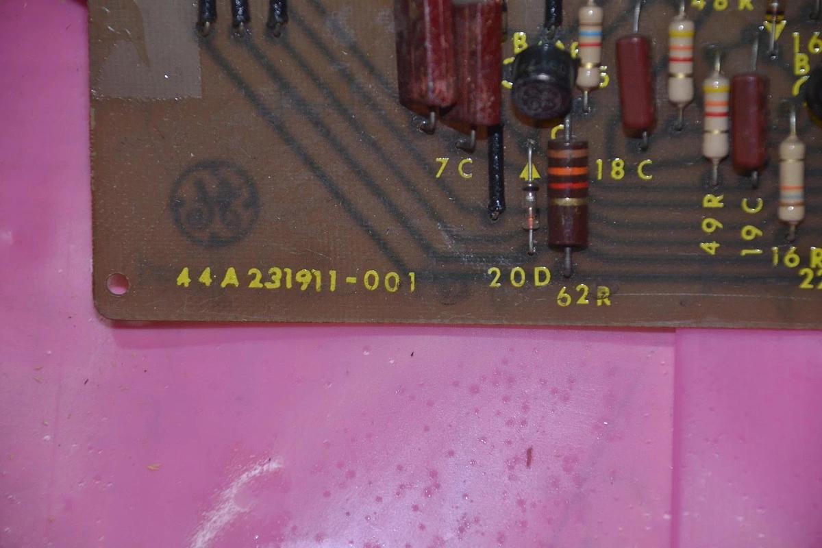 Used GE 44D220757-G01 44D220757-GO1 MULTIPLIER COUNTER BOARD