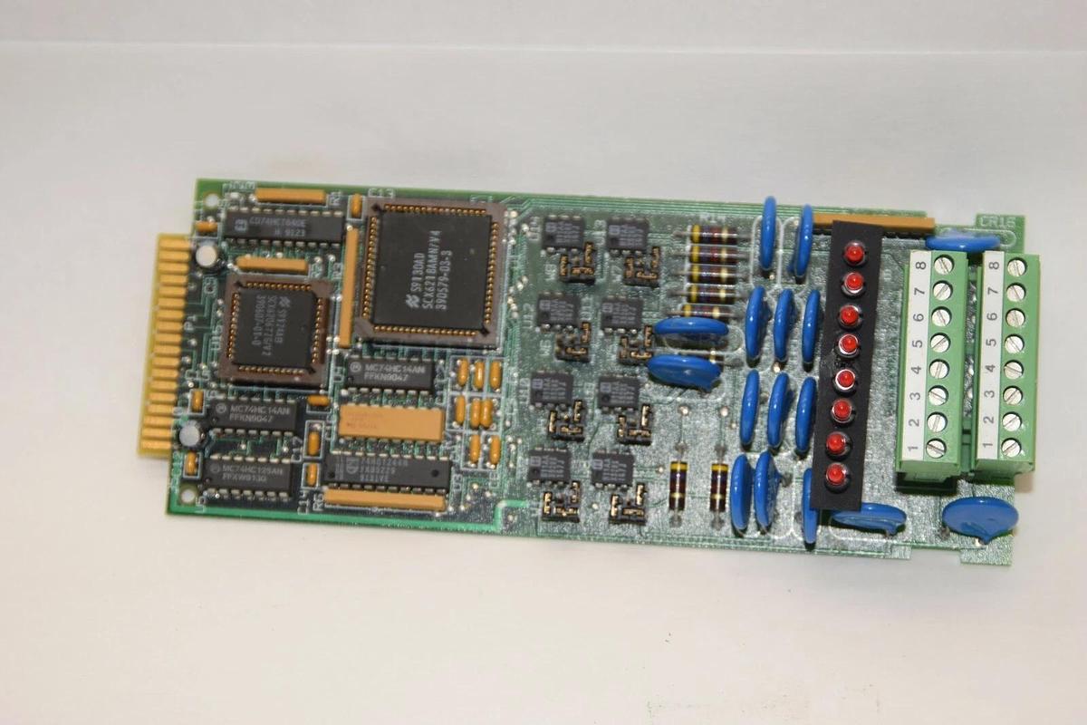 Used BRISTOL BABCOCK 392000-02-4 391030019 SS R1 ECCC4 Discrete Output Board