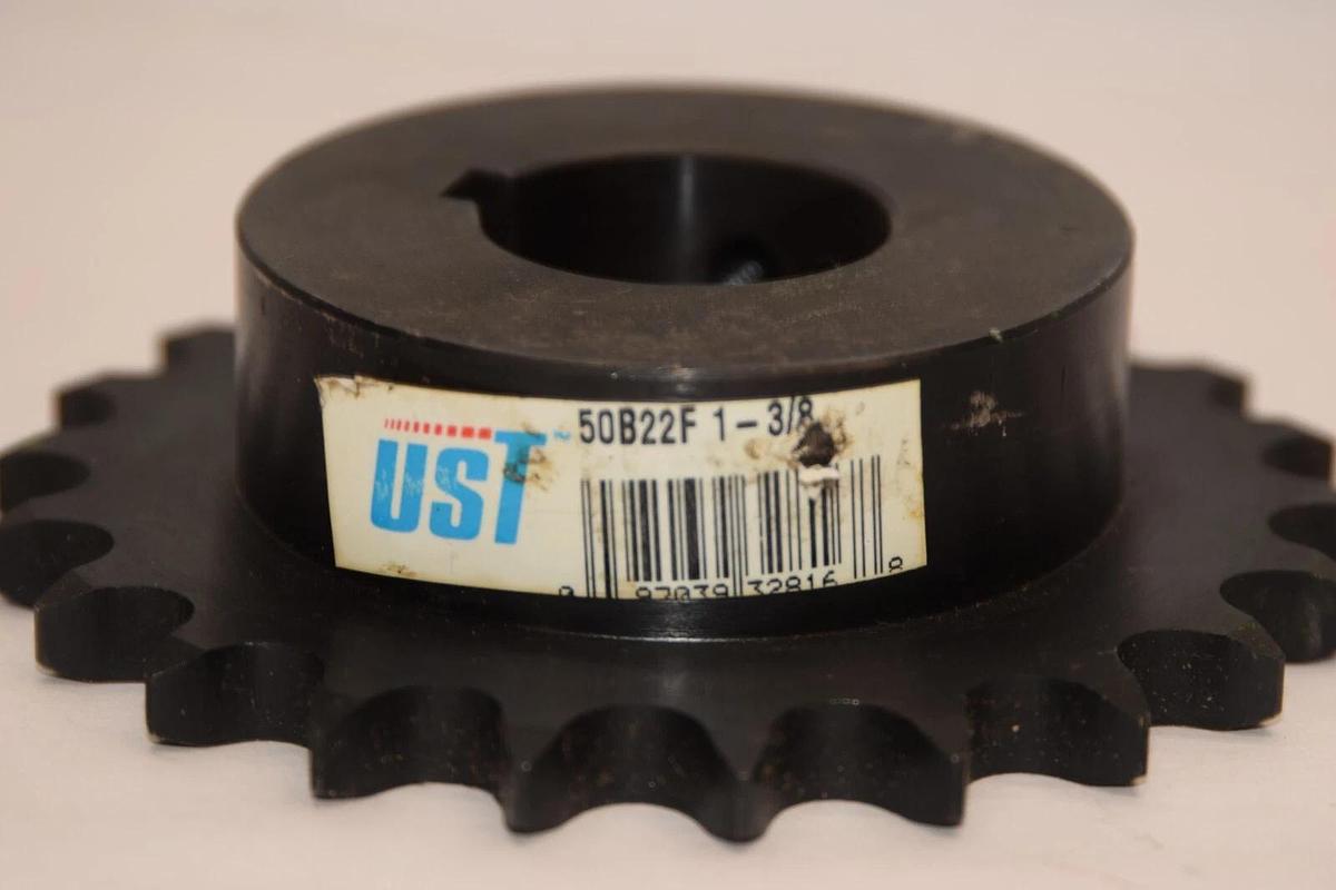 TSUBAKI UST Sprocket 50822F 1-3/8 1-3/8" Bore 22 Teeth (New)