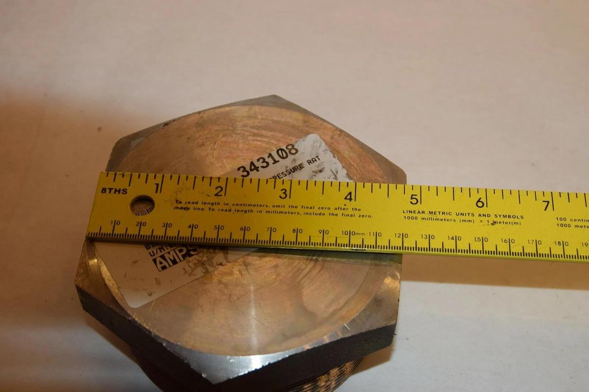 NEW ASP 319-12556 4" STAINLESS STEEL PIPE PLUG