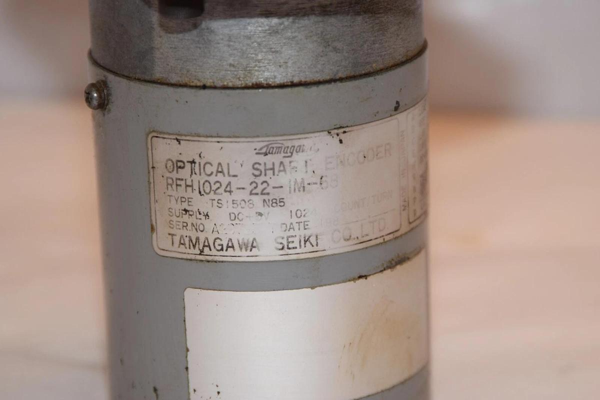 Used TAMAGAWA SEIKI TS1508-N85 , RFHI024-22-IM-68 Optical Shaft Encoder