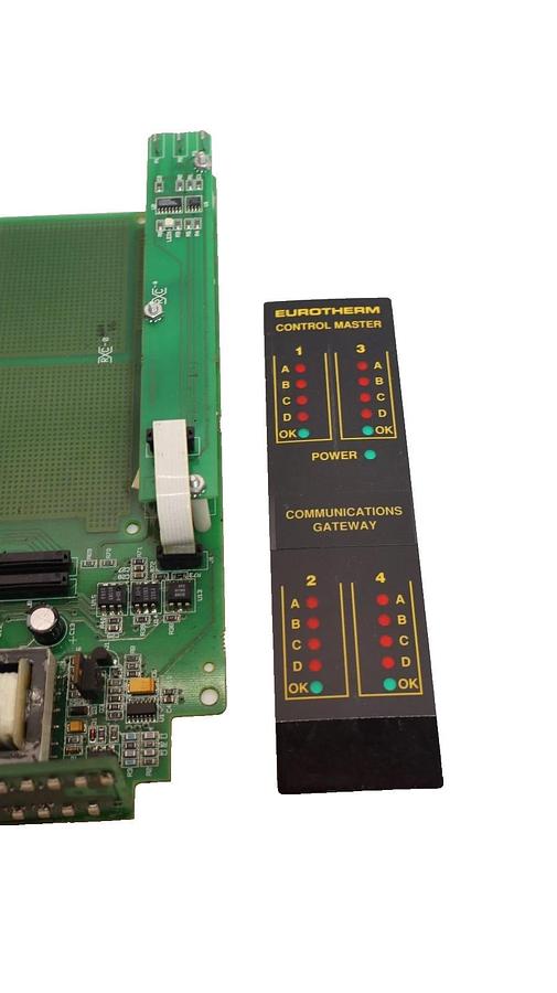 Used Eurotherm /Invesys ECMA2/FA107/AS196 Control Master Logic Controller PLC Board