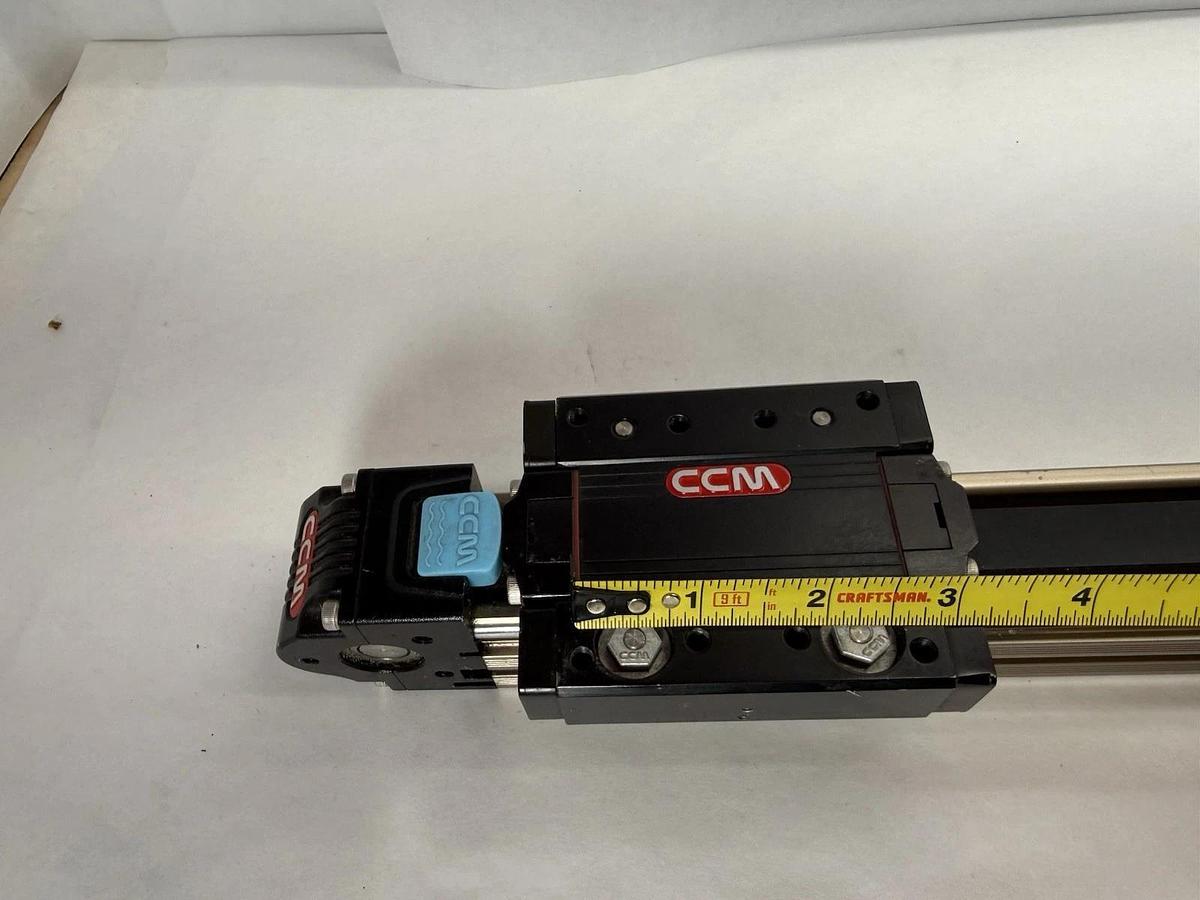 Used CCM SV-X2MH040A-N2LA 4" x 3" 14"  Slide Linear Actuator 400W