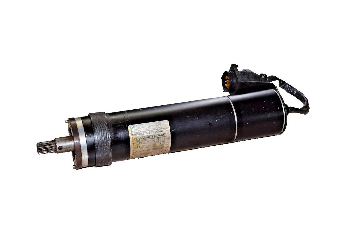 Used PACIFIC SCIENTIFIC R37SMNA-R2-NS-NV-02 8.7A 1.9Ohms BRUSHLESS SERVO MOTOR