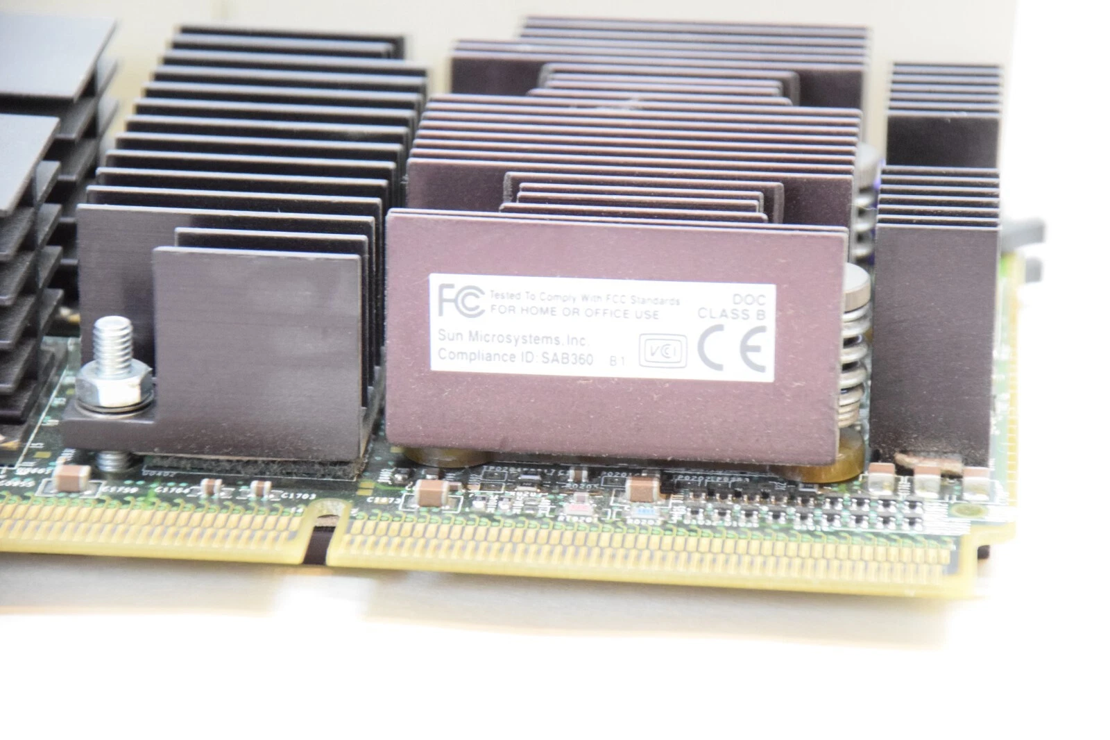 Used SUN MICROSYSTEMS INC 5552A010511 UltraSPARC II Module Board
