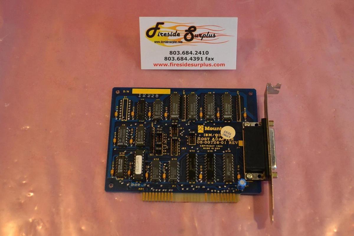 Used MOUNTAIN CIRCUIT BOARD CARD IBM/QIC-02 IBM QIC IBM/QIC 02 05-00726-01 050072601