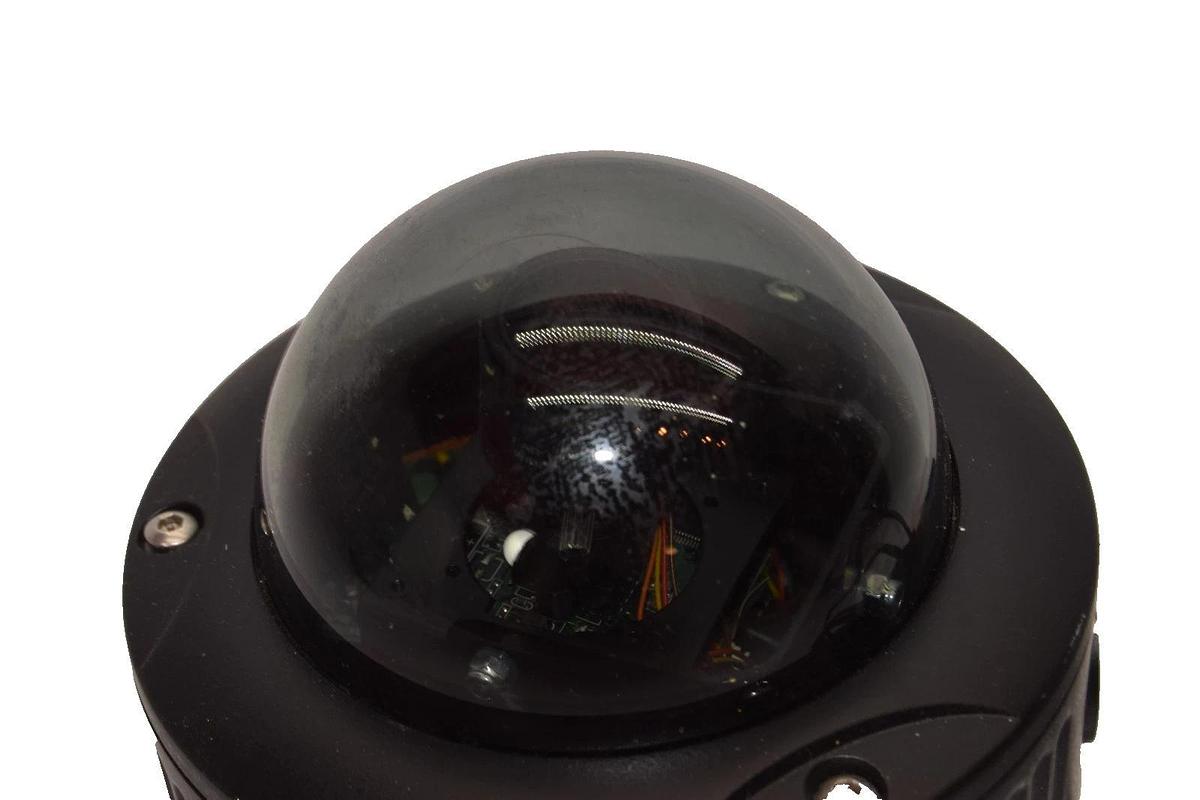 Used GE DR-1500-VFA9-SBB 1/3" Color 480TVL 12Vdc 24Vac 9-22mm Dome Security Camera